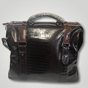 XL Bath & Body Works Brown Travel Bag (BRAND NEW)